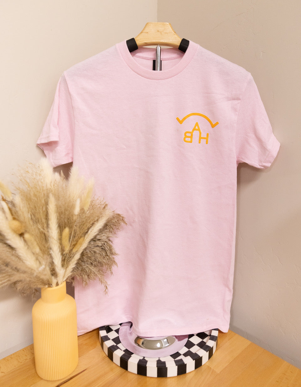 BAH T-shirt - Pink Playing Card