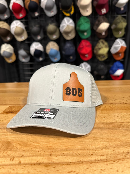 Quarry 805 Ear Tag Leather Patch Hat