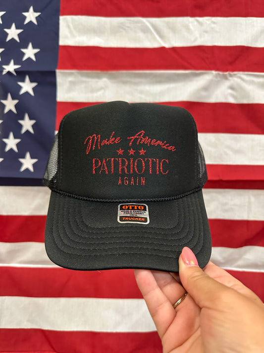 MAKE AMERICA PATRIOTIC AGAIN TRUCKER